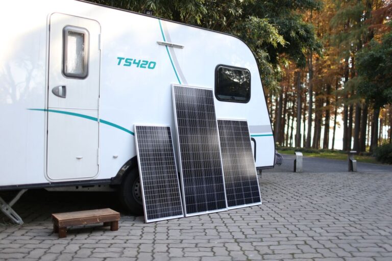 panneau solaire camping-car 100w